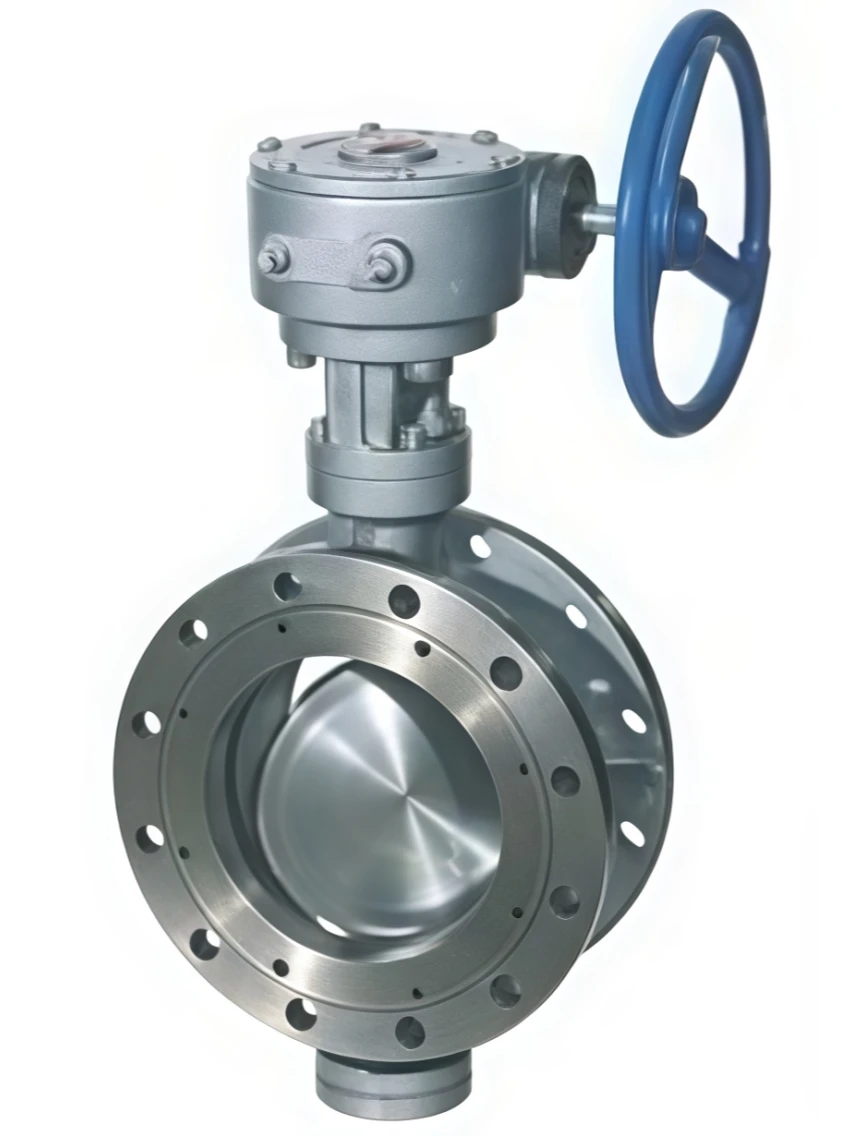 All metal flange butterfly valve butterfly valve