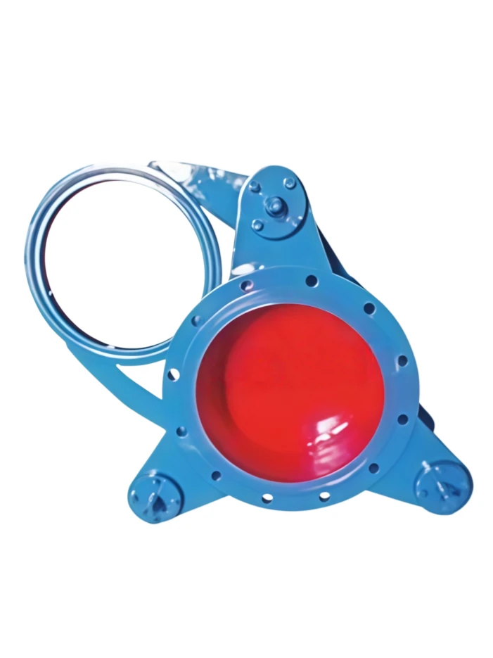 Manual sector blind valve