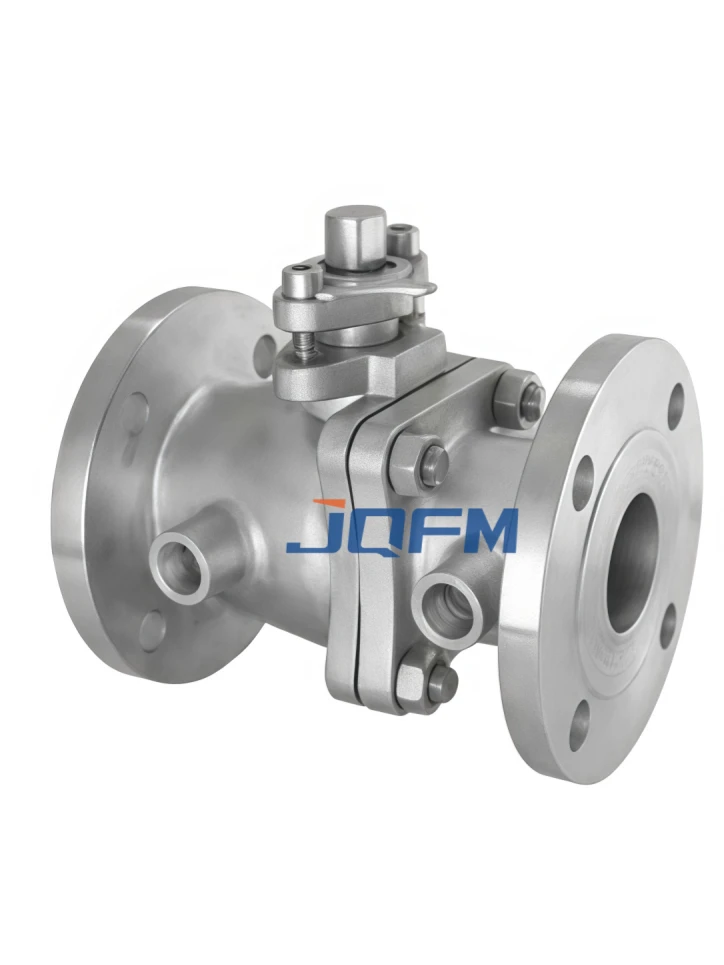Jacketed insulation ball valve