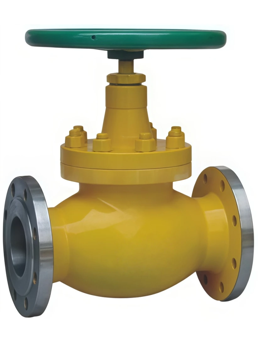 Non rising stem stop valve