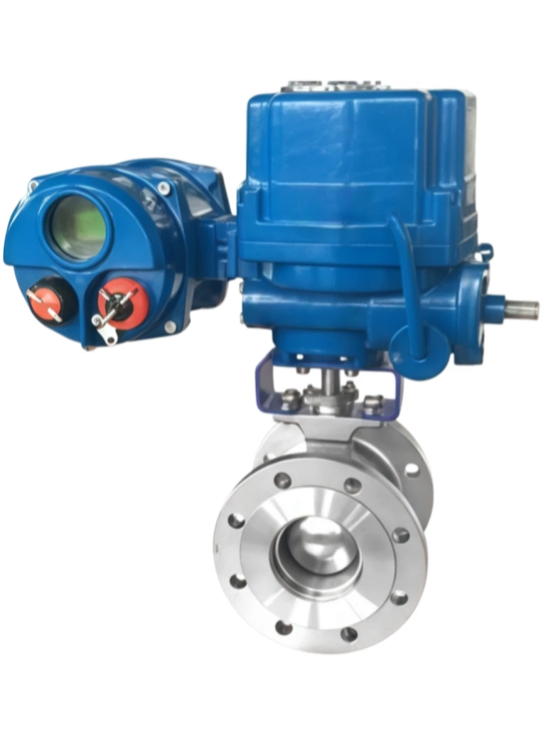 Electric high performance butterfly valve