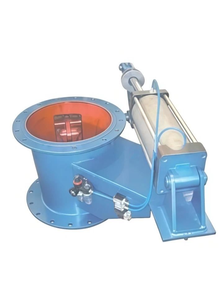 Pneumatic bell ash unloading valve