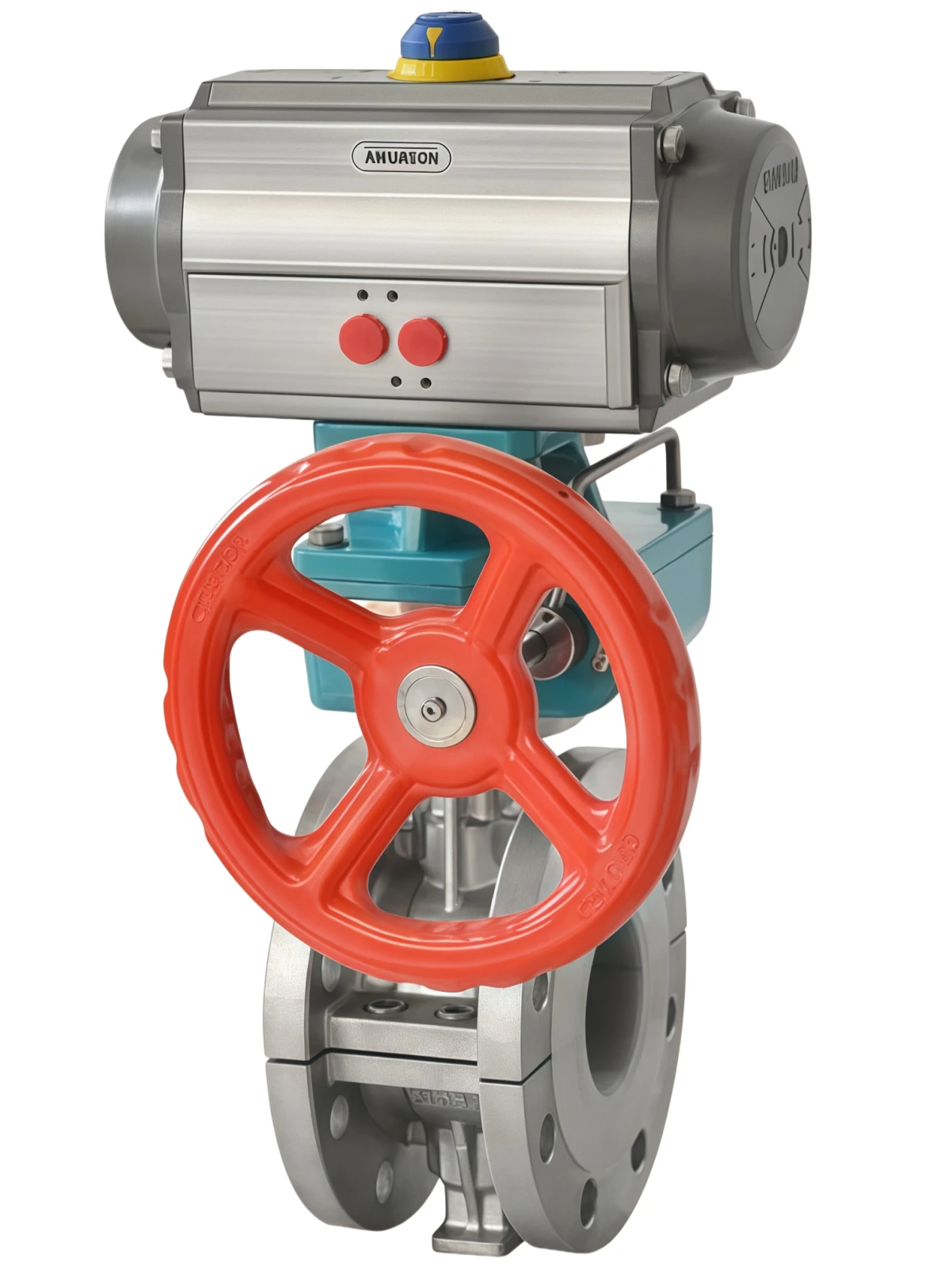 Pneumatic discharge valve