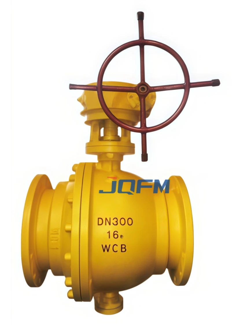Gas fixed ball valve