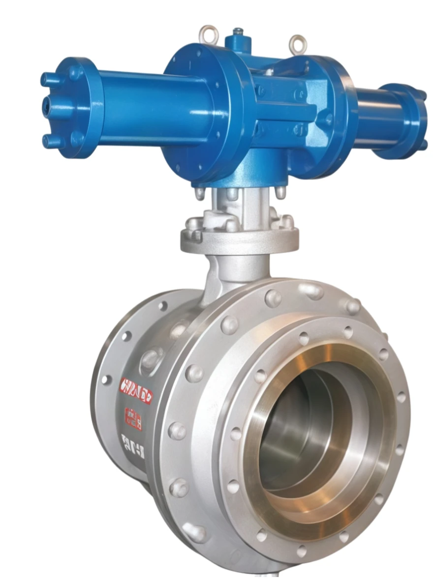 Electric fixed ball valve