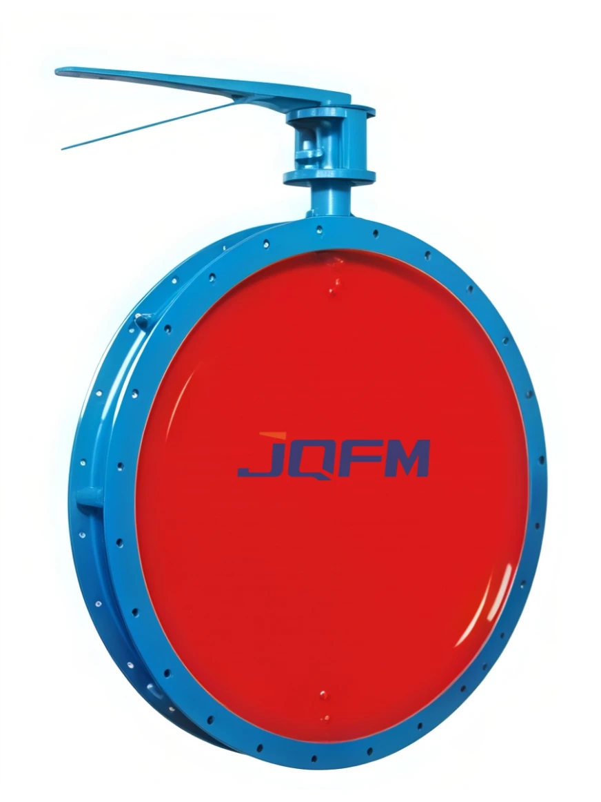 Ventilation regulating butterfly valve valve