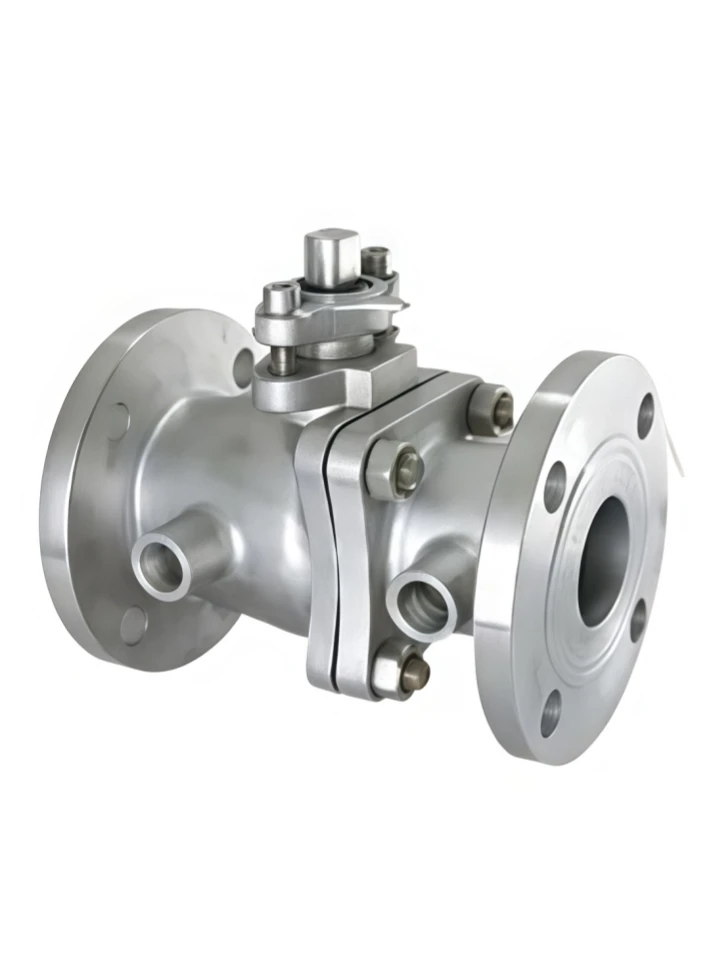 Jacketed insulation ball valve