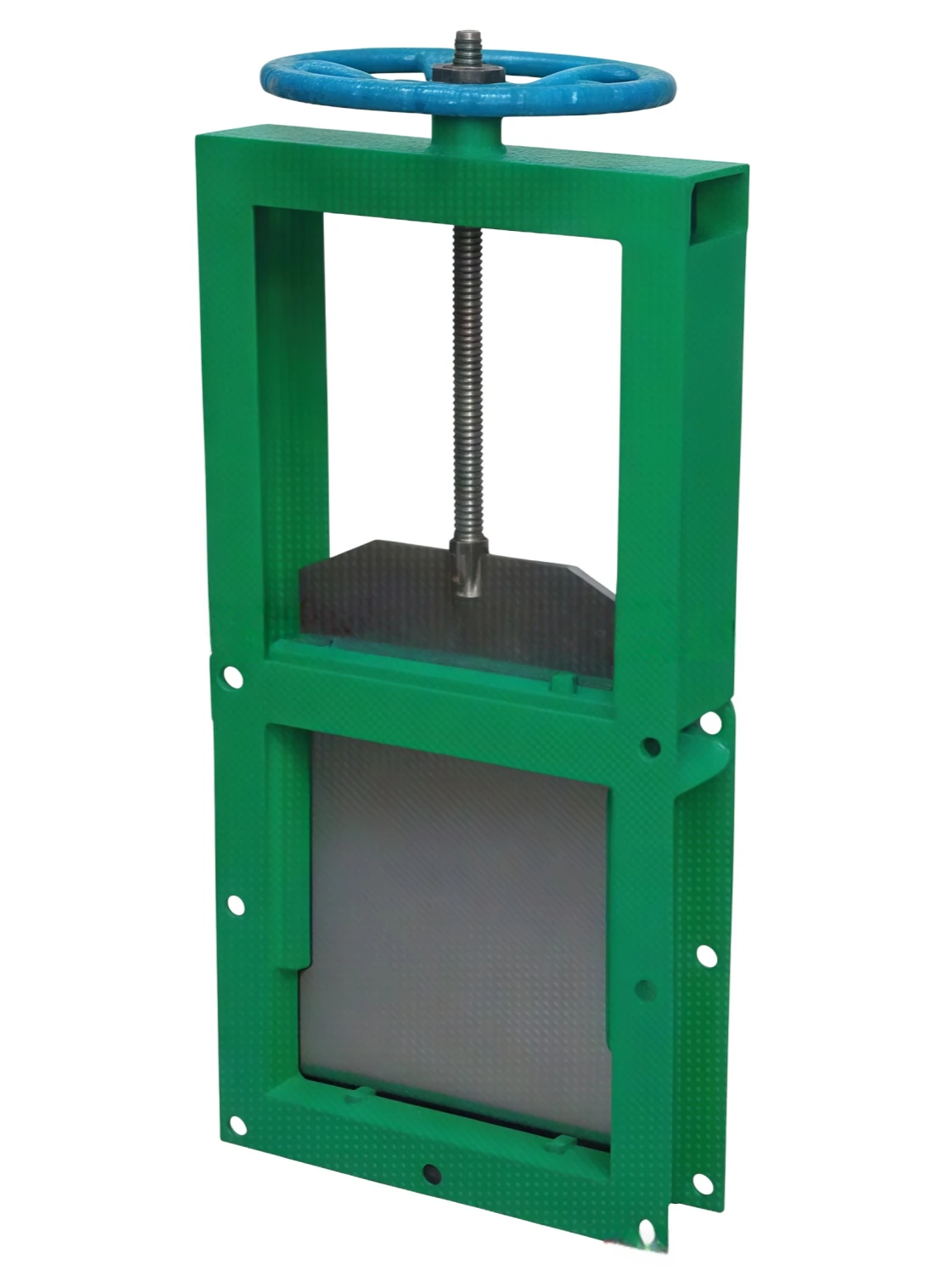 Manual screw gate