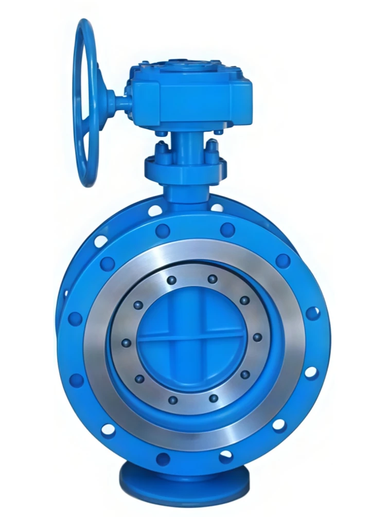 Hard sealing flange butterfly valve