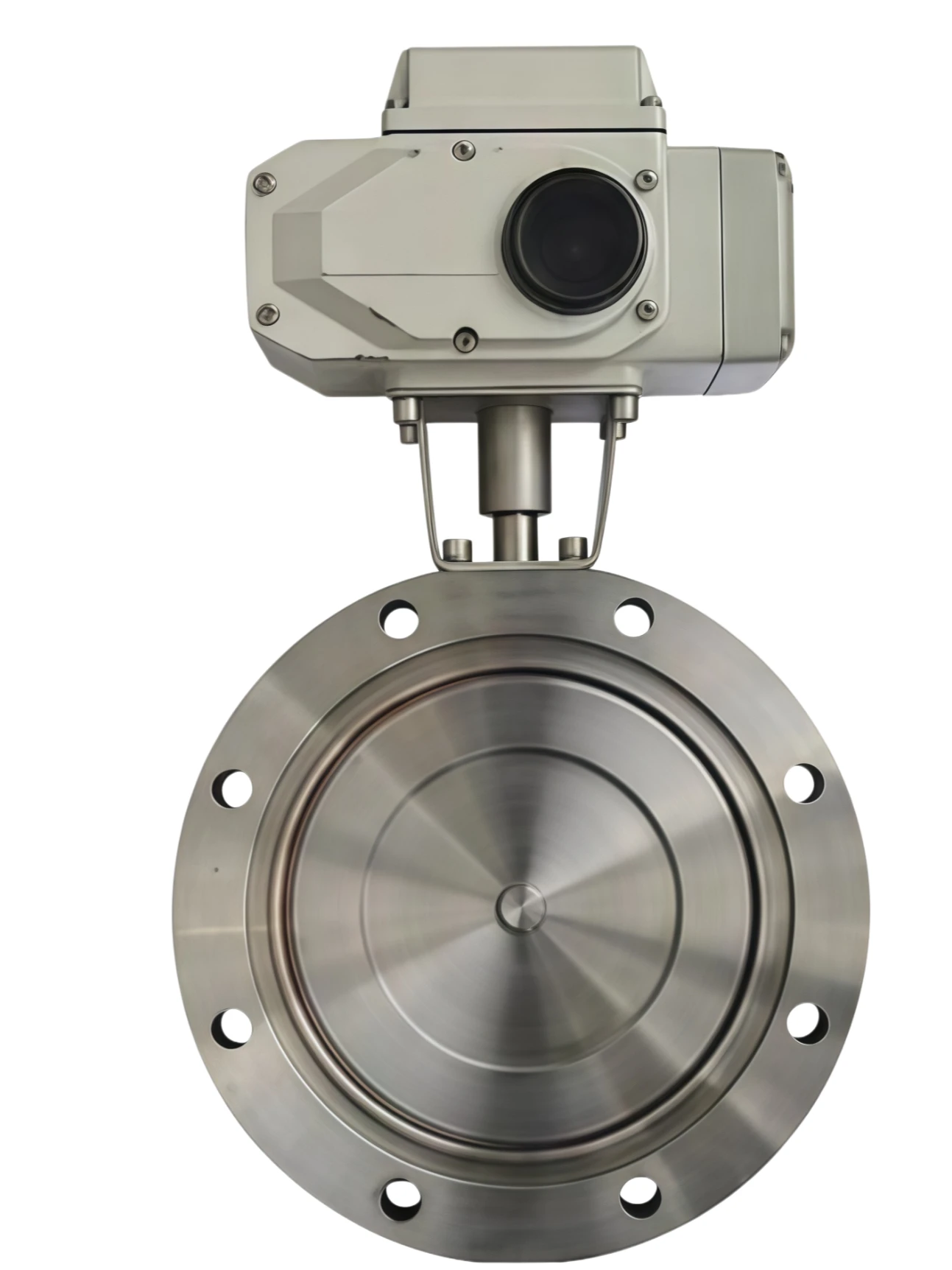 Pneumatic vacuum butterfly valve