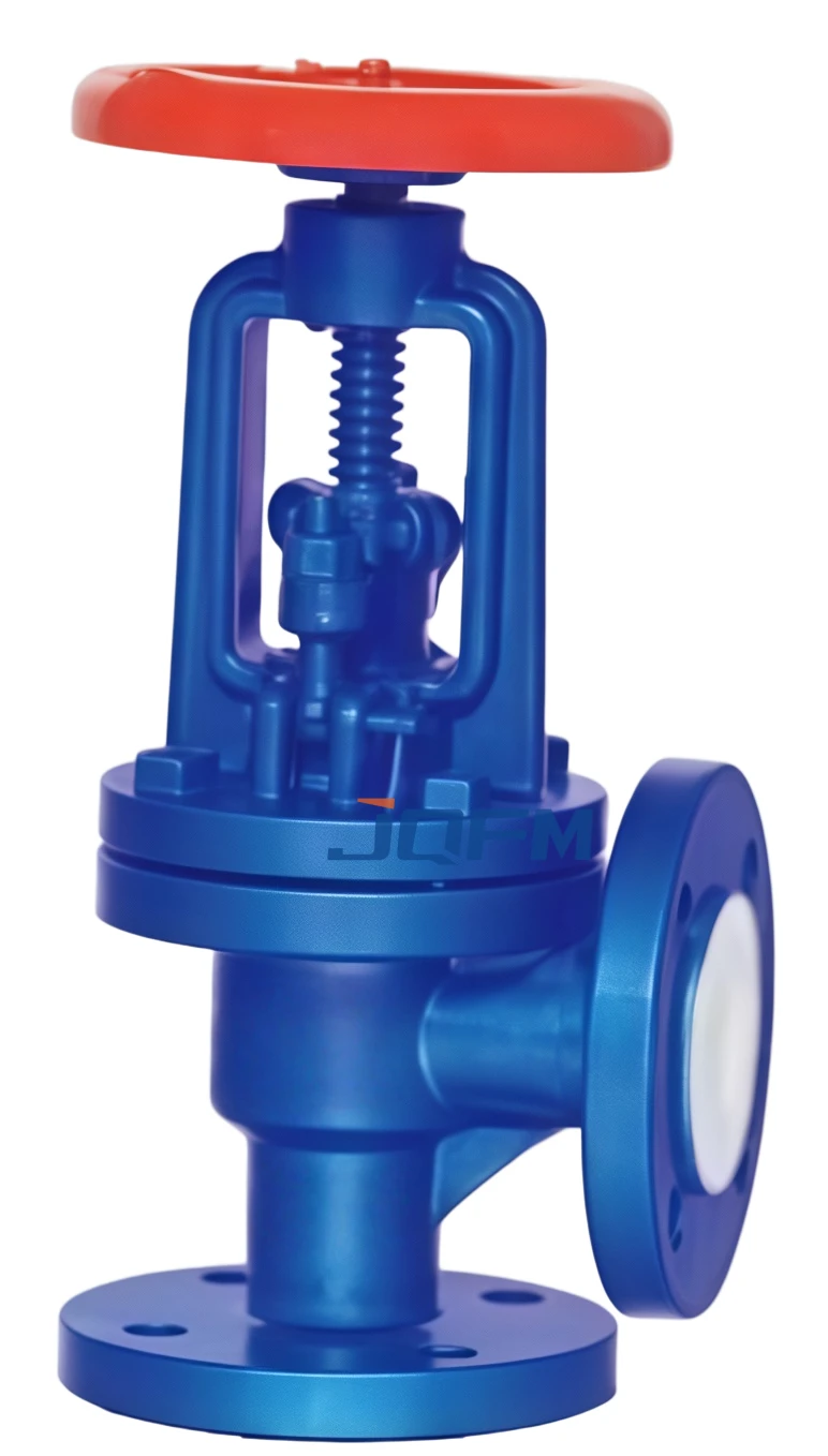 Fluorine lined globe valve
