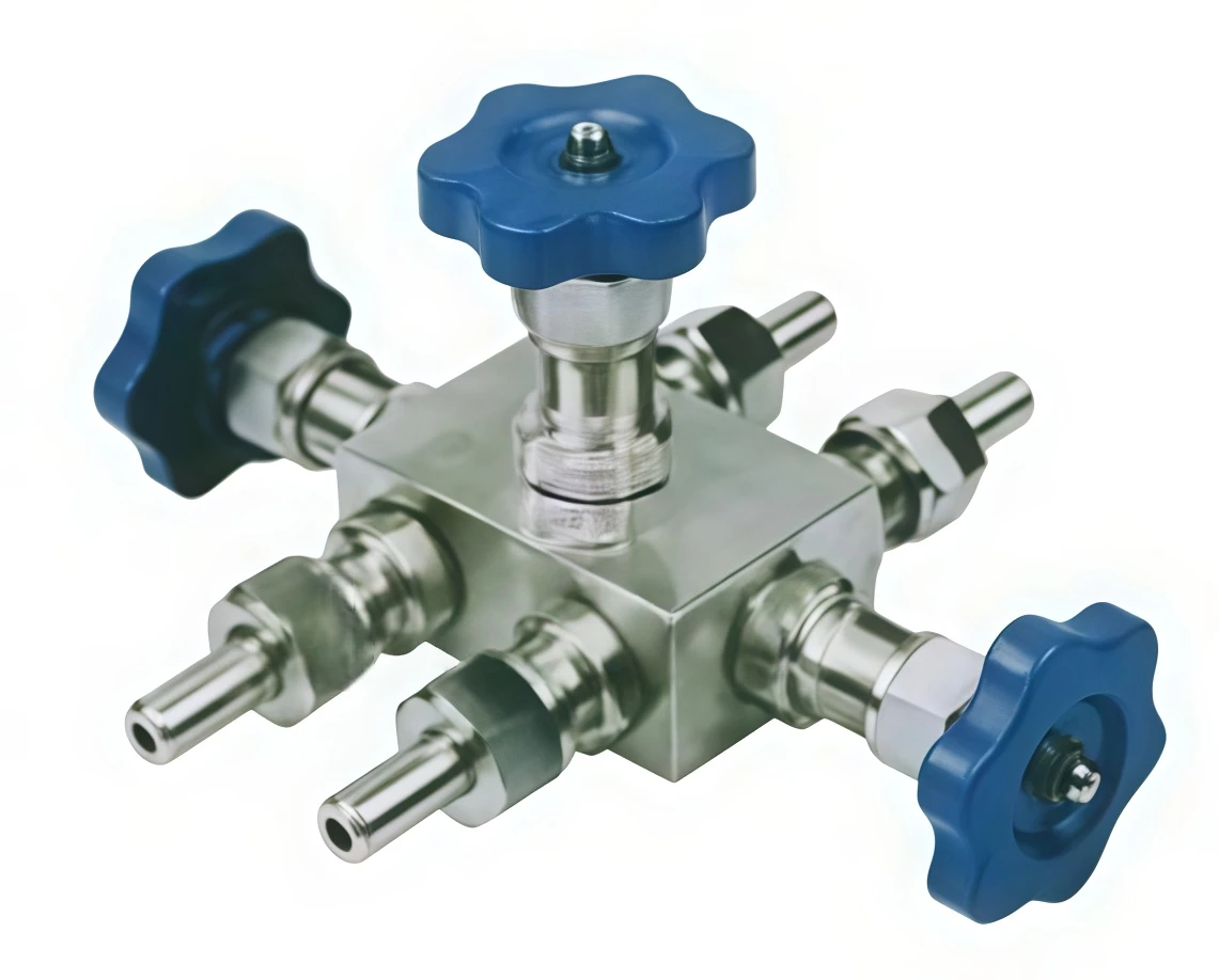 Needle combination valve