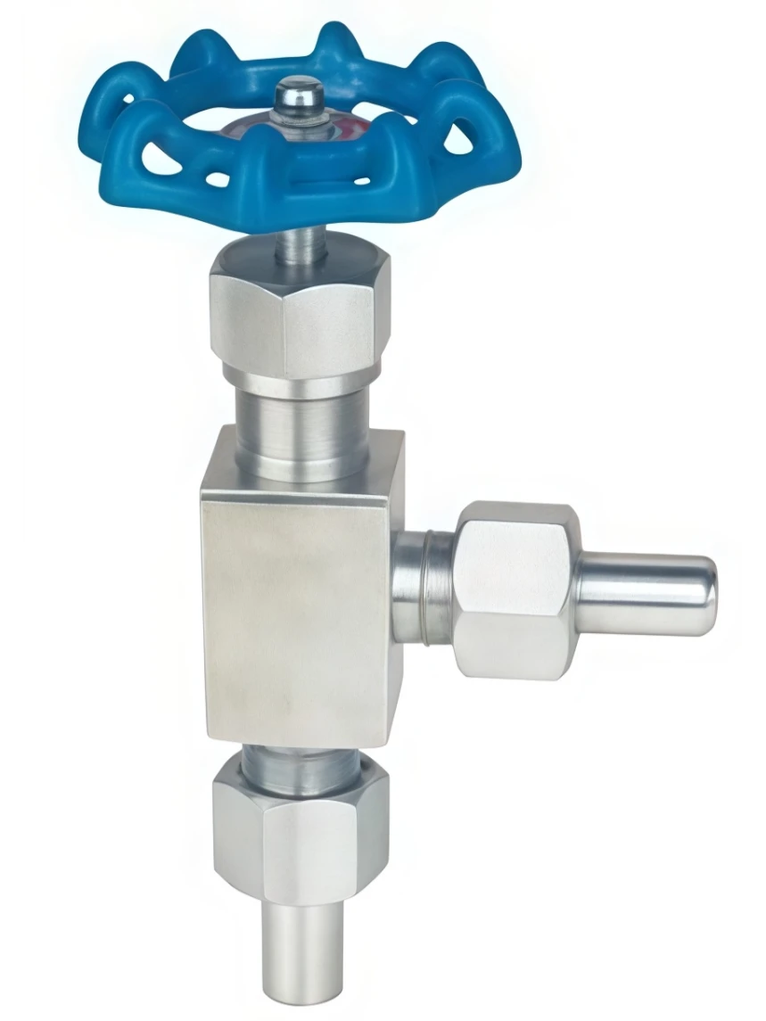 External thread needle globe valve