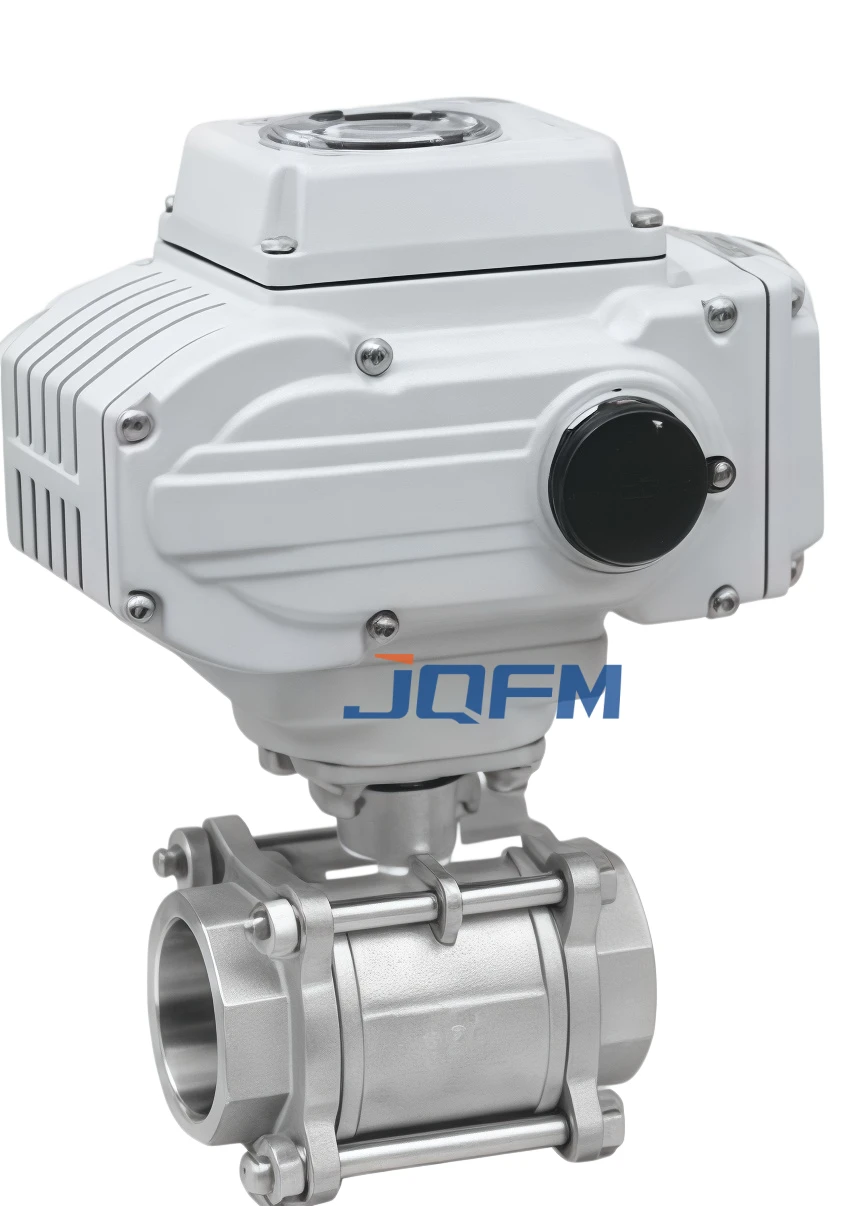 Electric screw ball valve