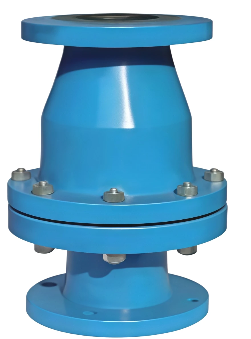Fluorine lined check valve valve