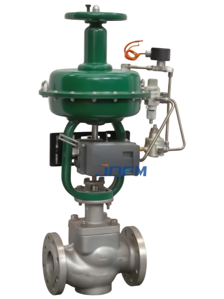 Pneumatic intelligent regulating valve