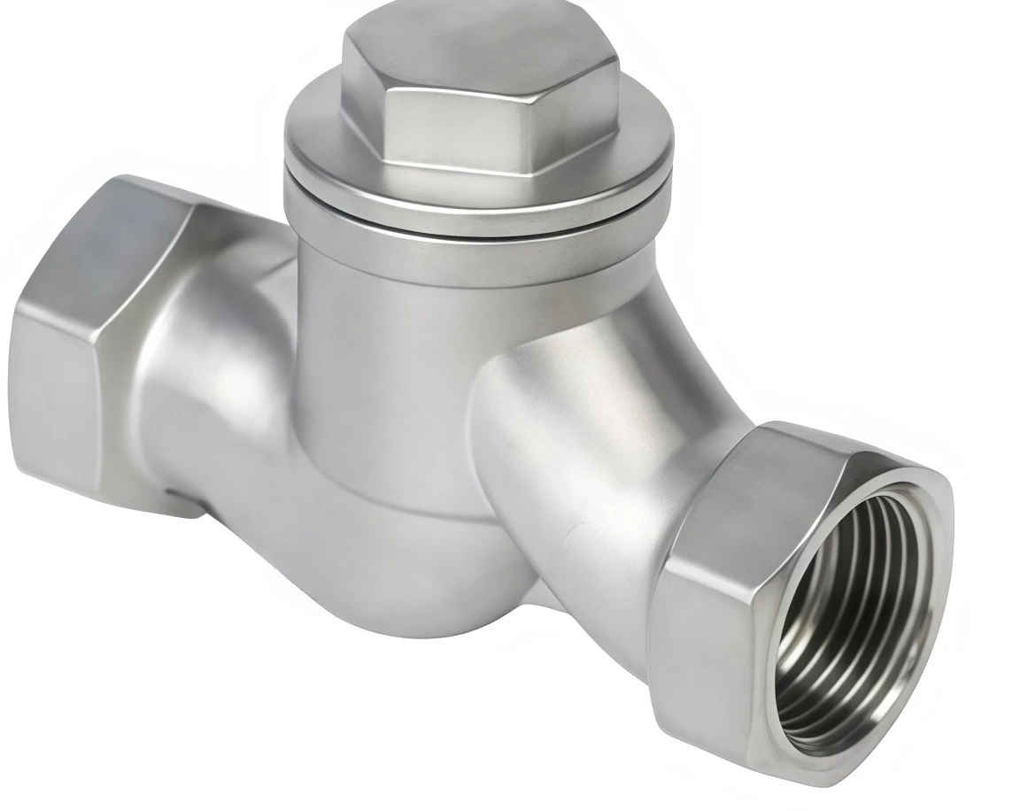 Stainless steel internal thread check valve