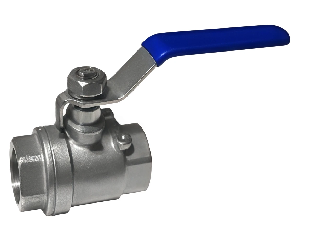 2PC Internal and external thread ball valve