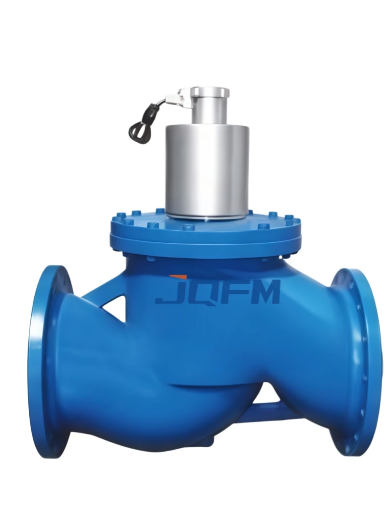 Solenoid valves for water, gas and steam