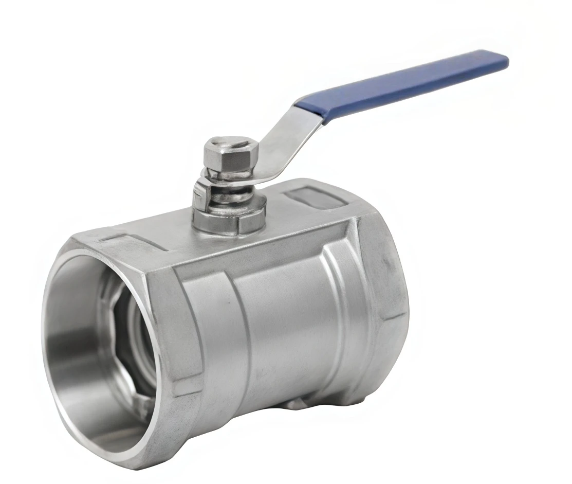 One-piece ball valve