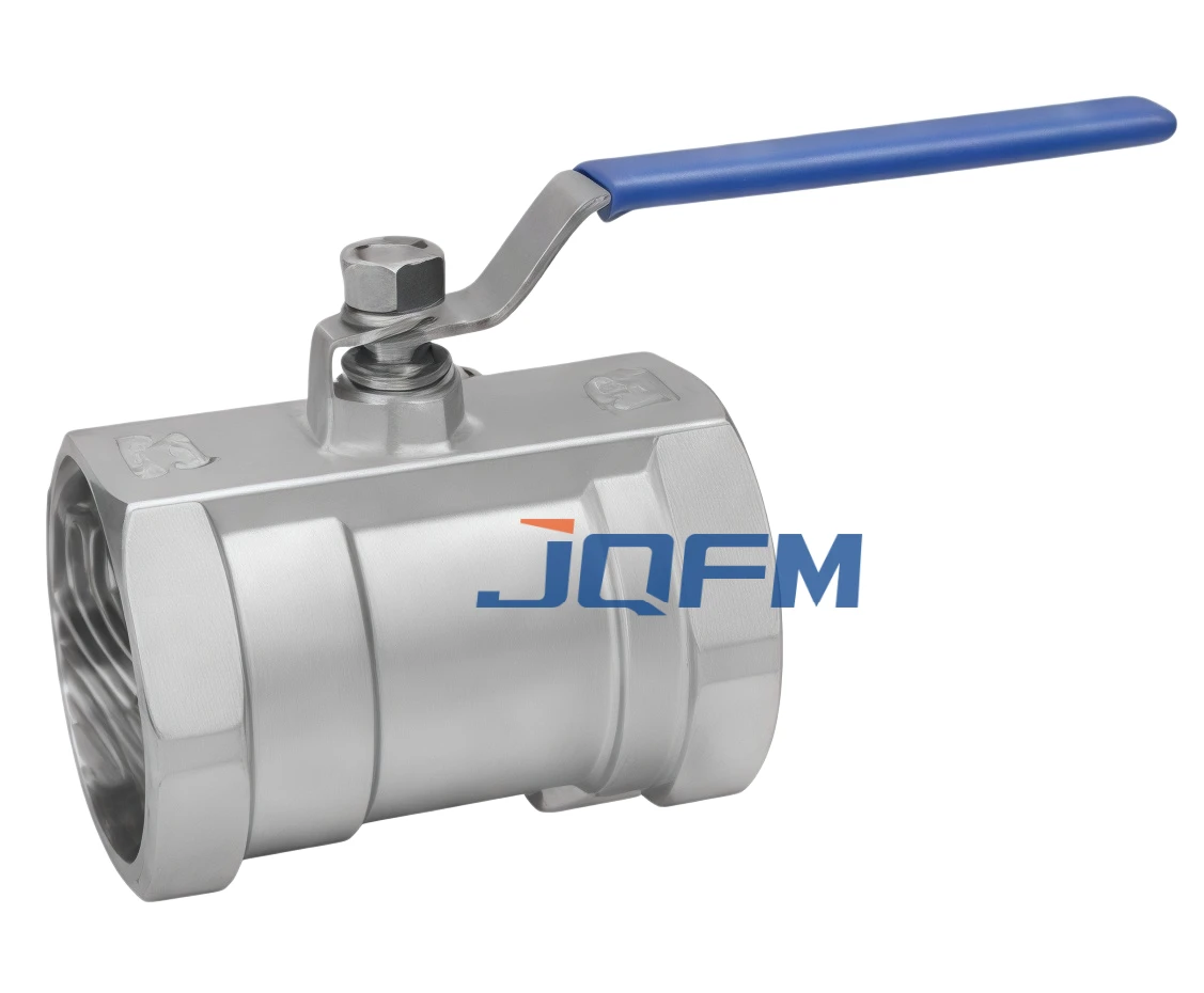 One-piece ball valve