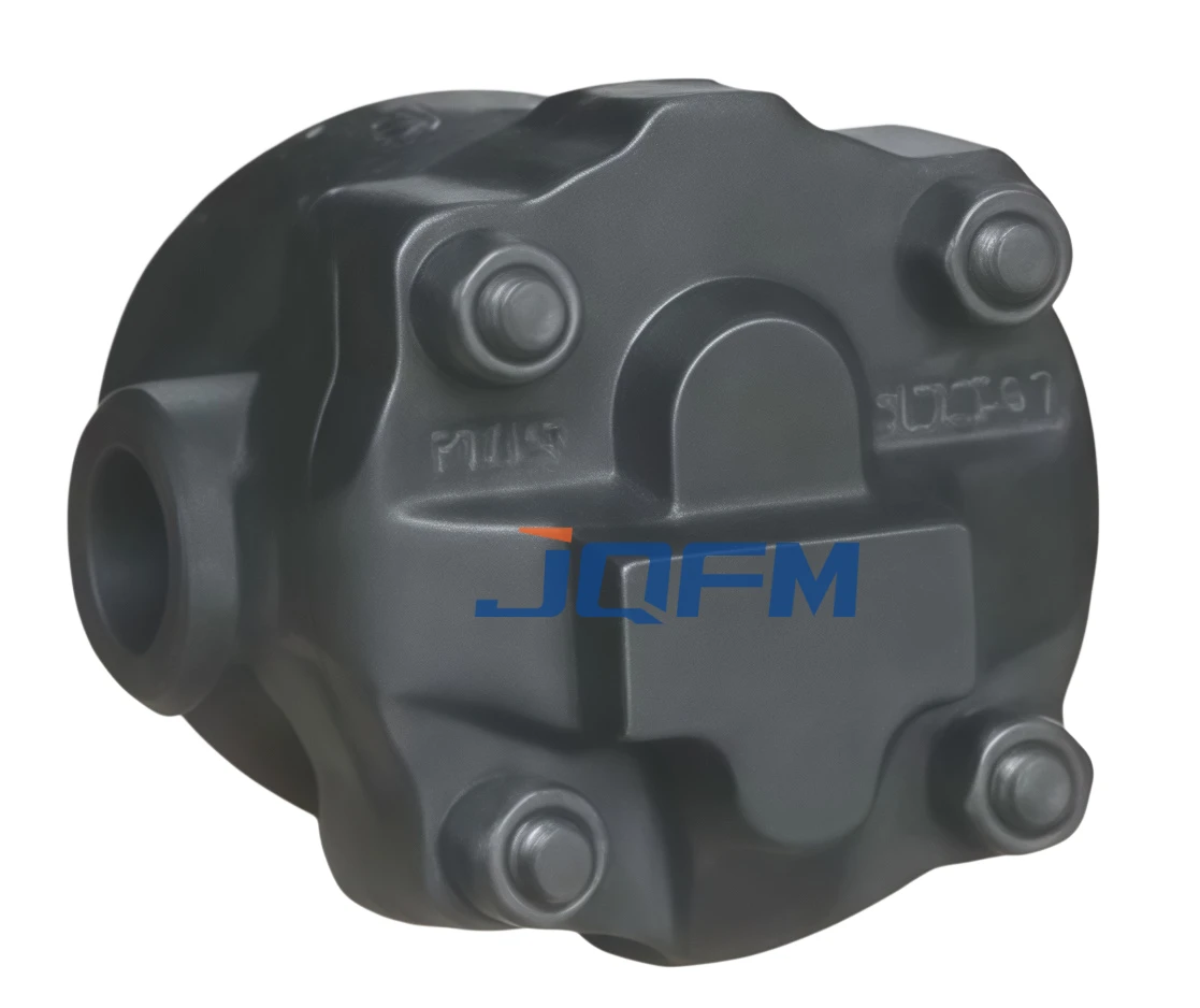 Lever floating ball type drain valve
