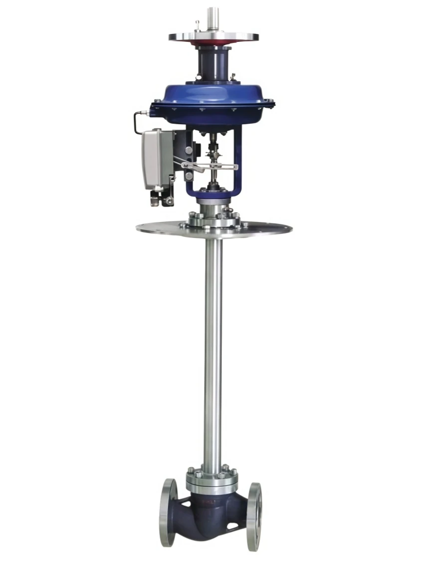 Low temperature pneumatic regulating valve
