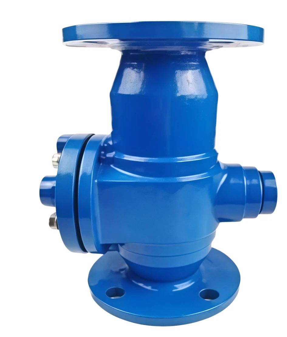Lined FEP V shape ball valve