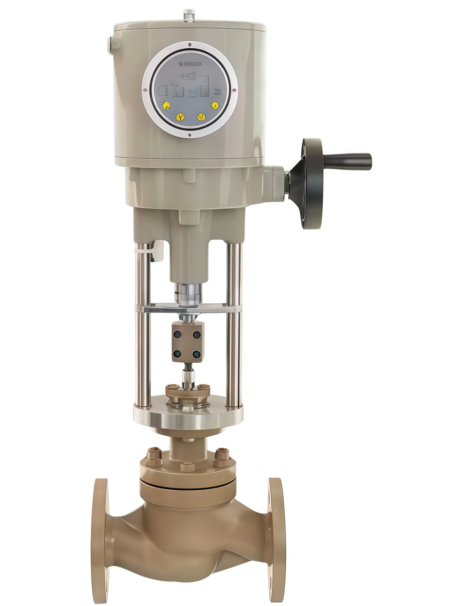 Electric regulating valve valve