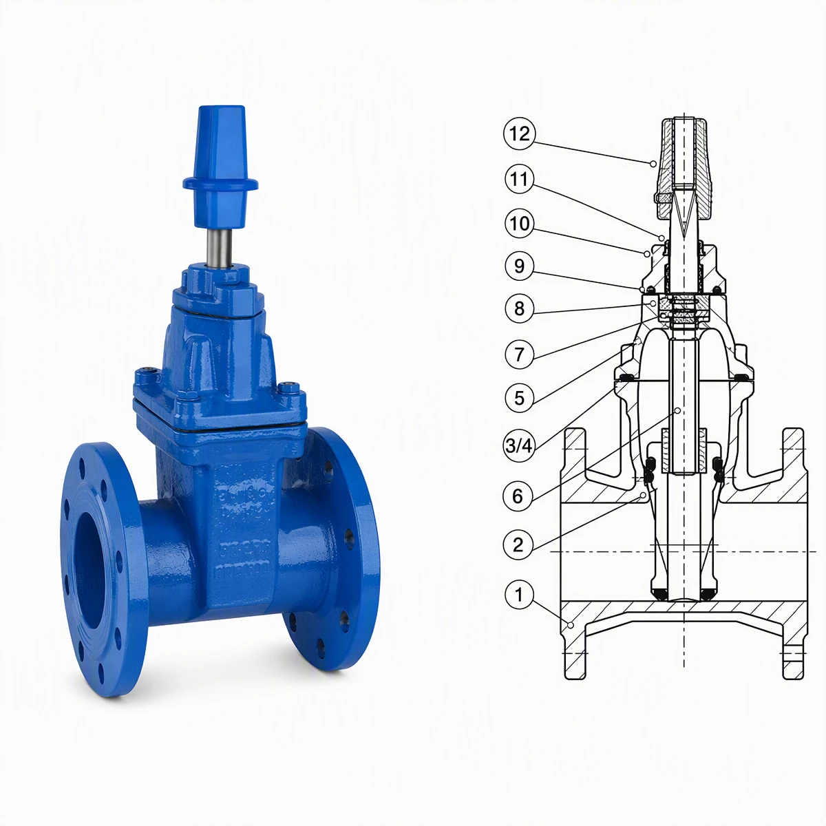 Resilient Seated Gate Valve