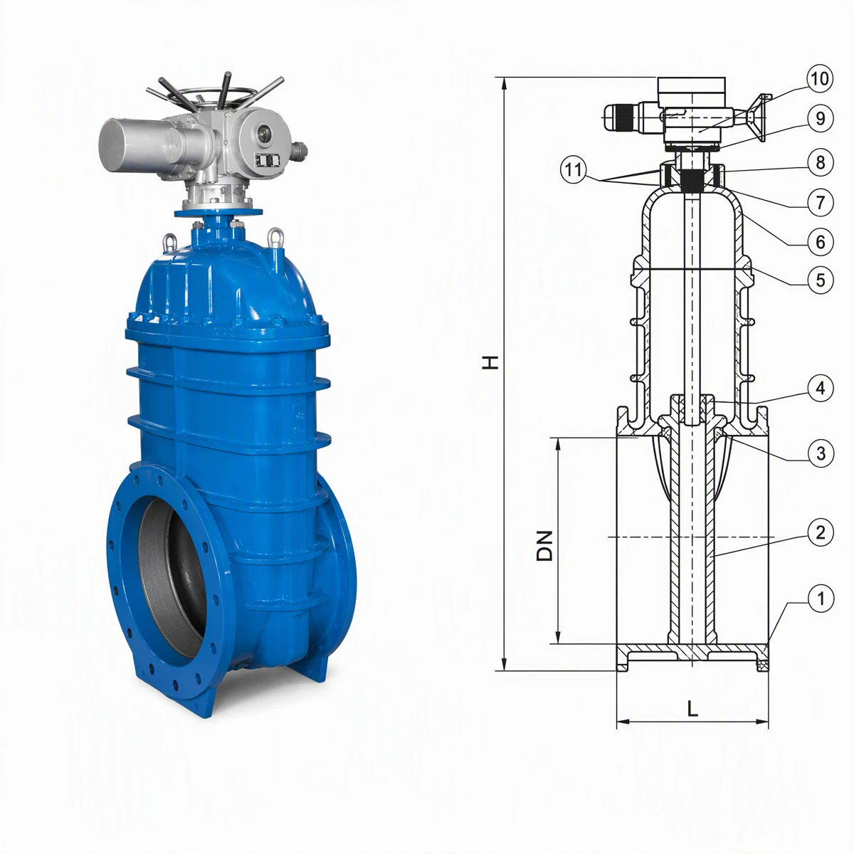 Resilient Seated Gate Valve