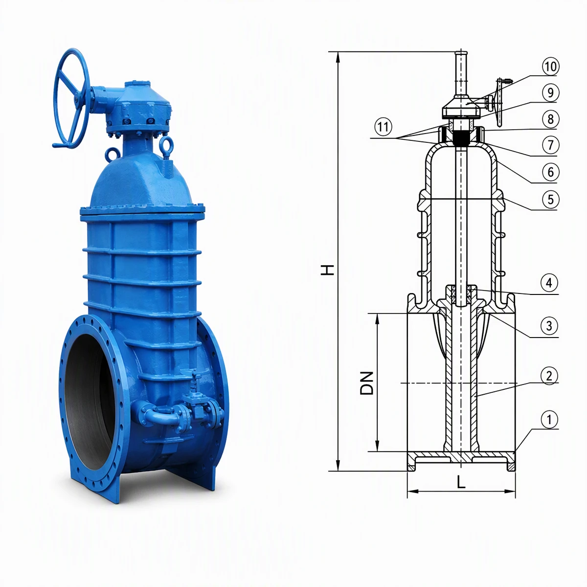 Resilient Seated Gate Valve