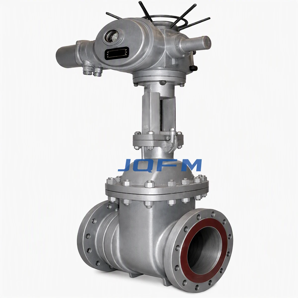 Electric ceramic gate valve
