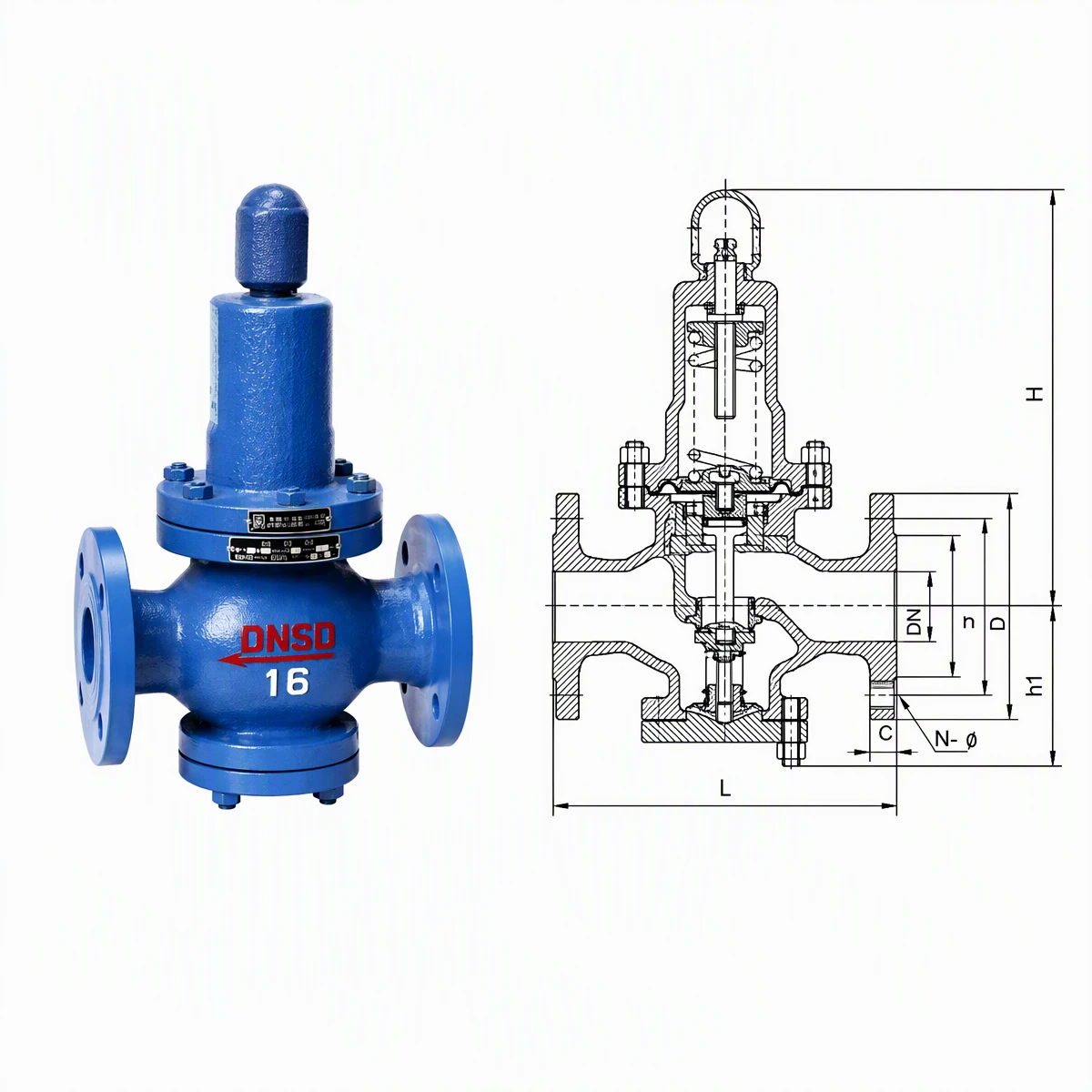 Diaphragm Pressure Reducing Valve