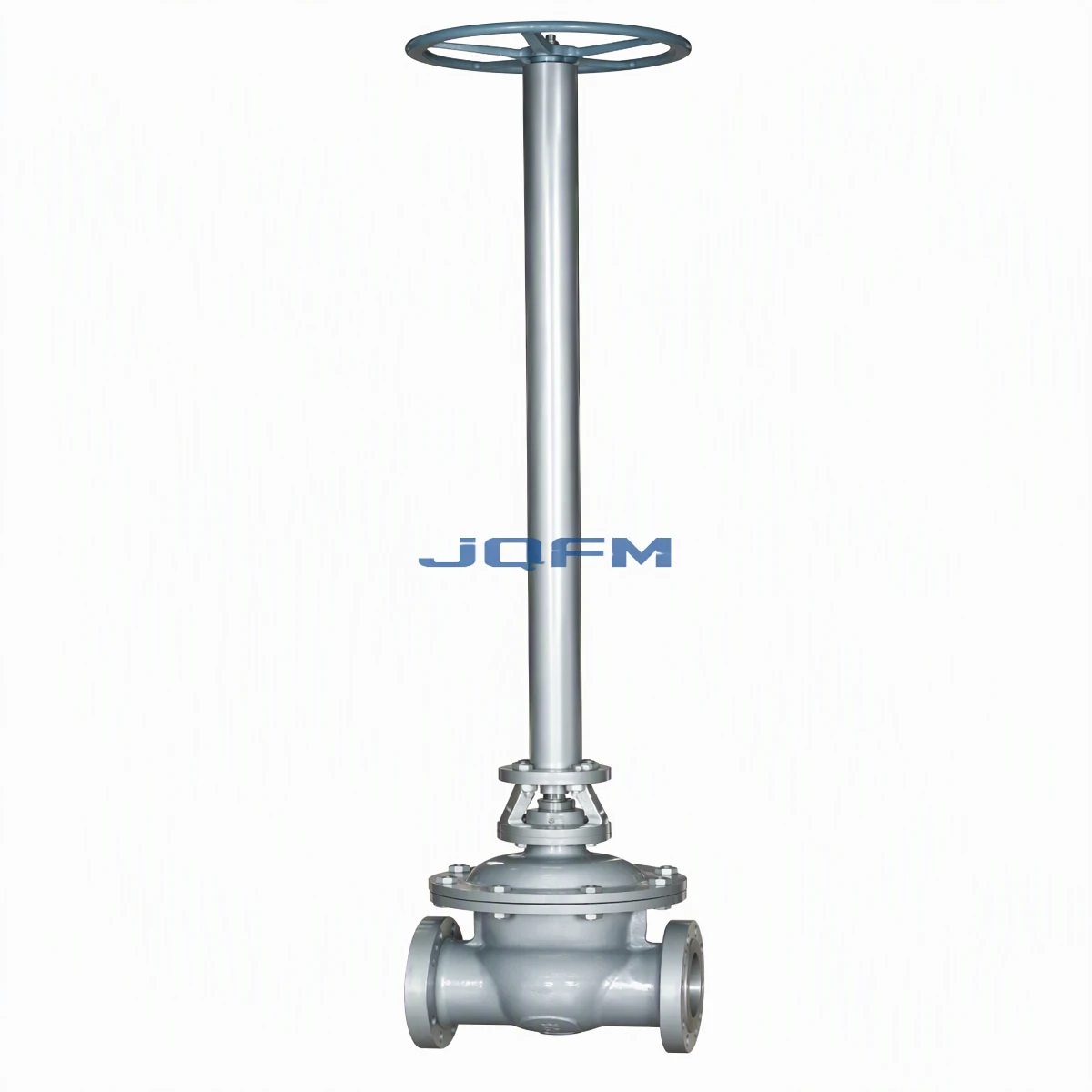 Extended rod steel low pressure gate valve