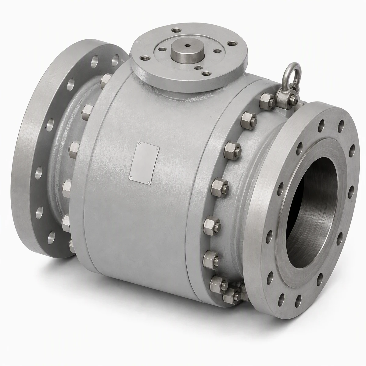 Forged steel ball valve