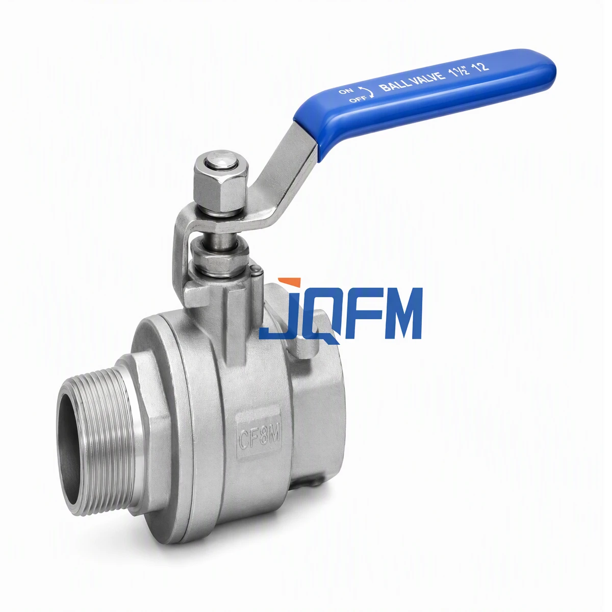 2PC Internal and external thread ball valve