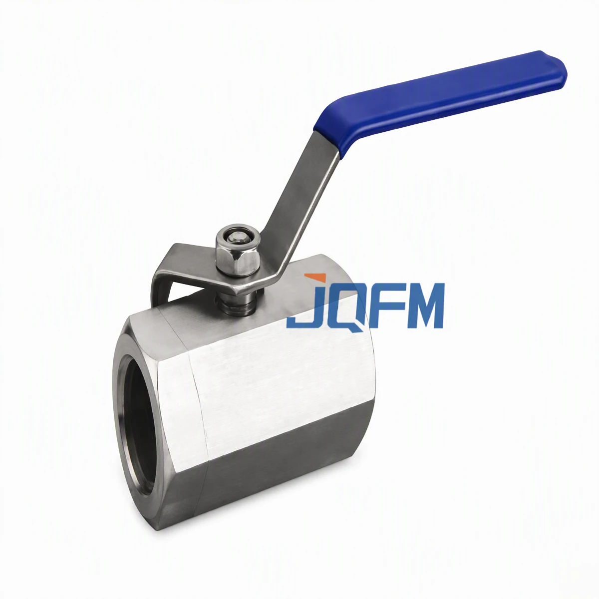 One-piece hexagonal ball valve