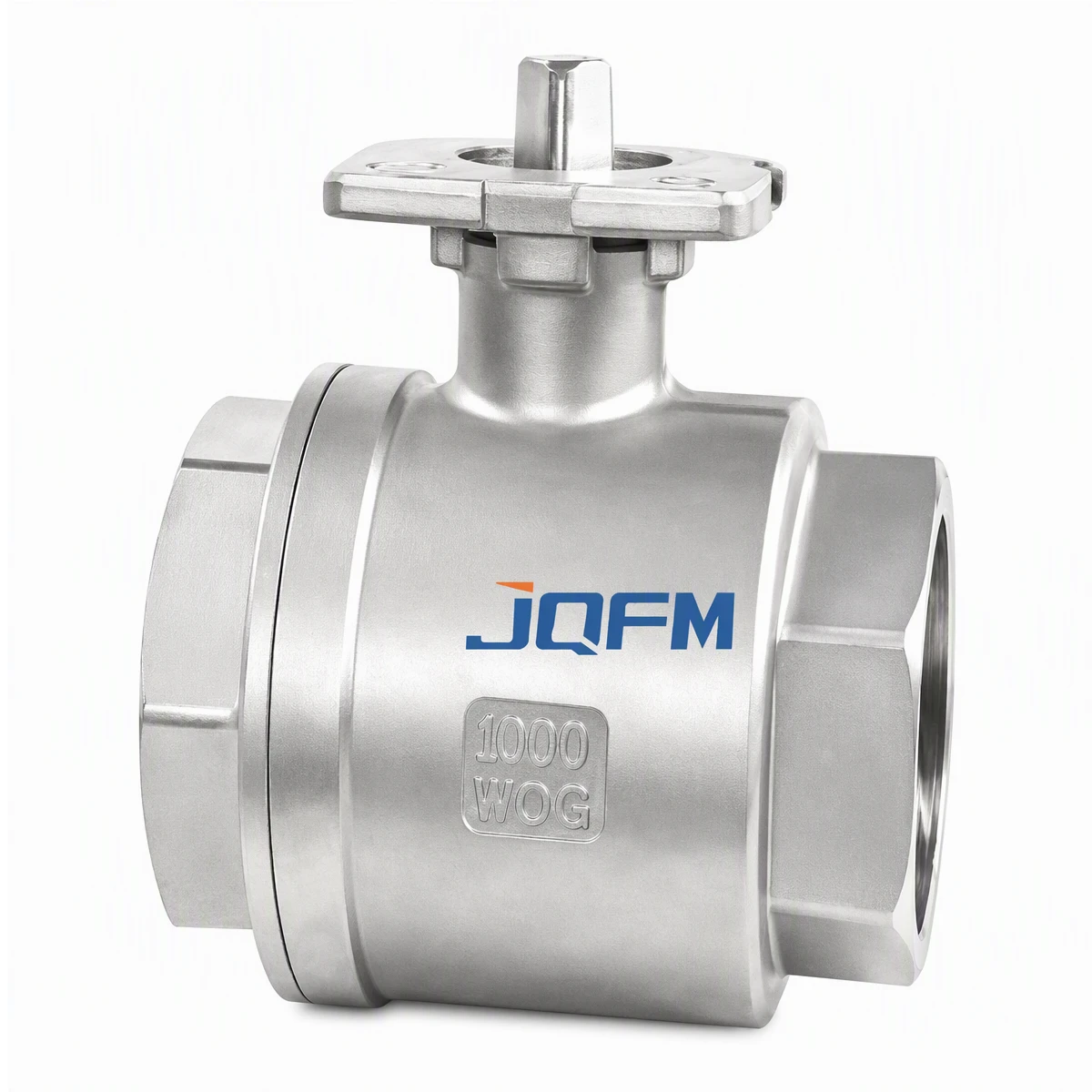 2PC high platform internal thread ball valve