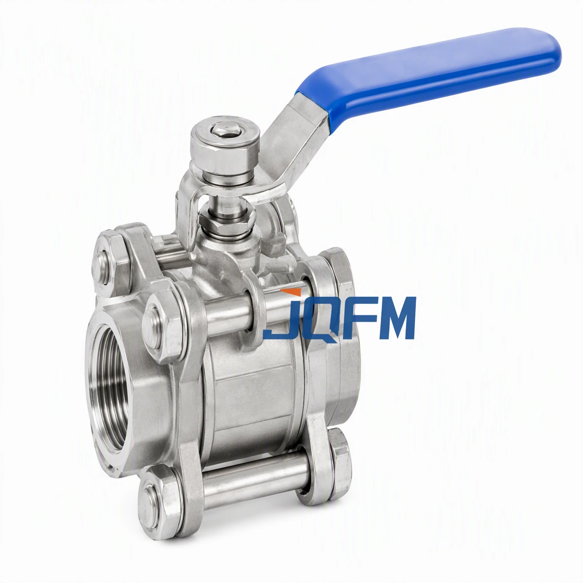 Three-piece ball valve valve