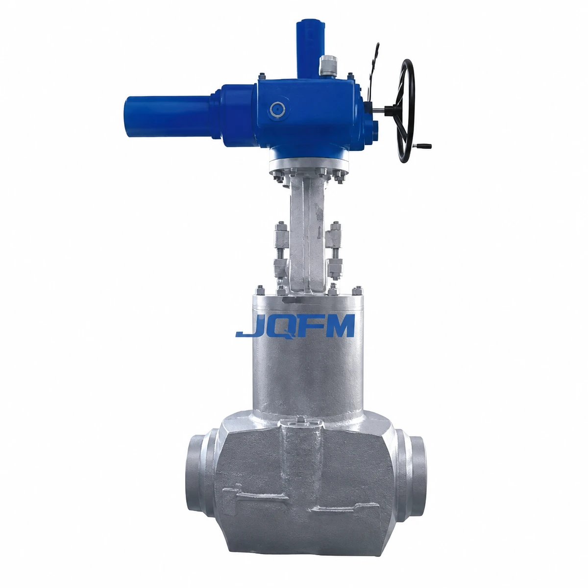 High temperature and high pressure integral steel gate valve