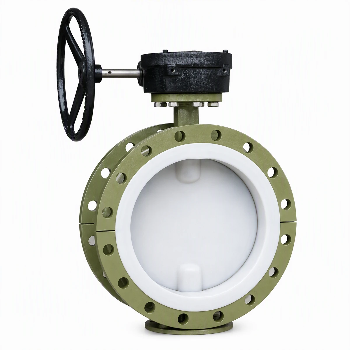 Flange-Lined Butterfly Valve
